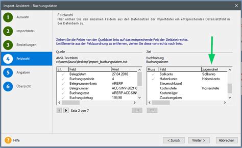 gls lexware bestellungen importieren